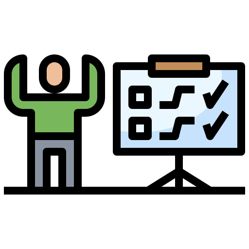 Capacitación icono gratis