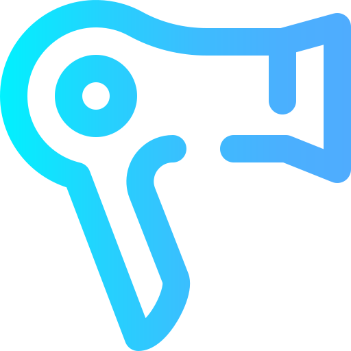 Secador de pelo icono gratis