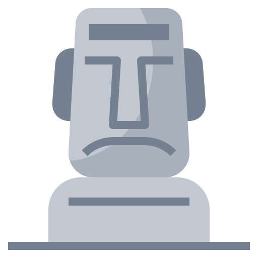 Moai - Free monuments icons