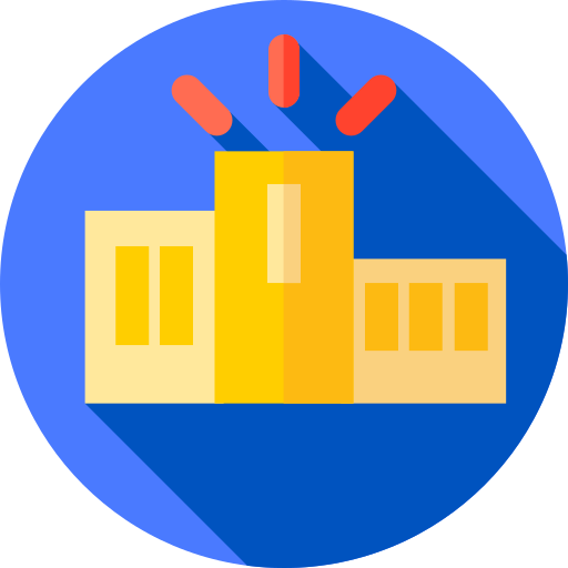 pódio grátis ícone