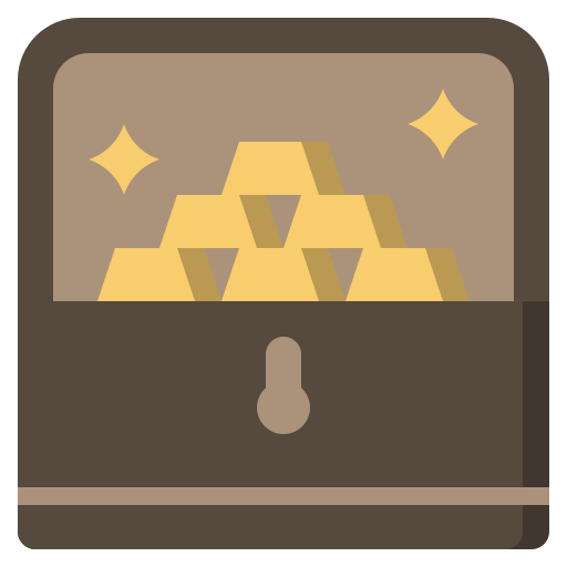 Lingotes de oro icono gratis