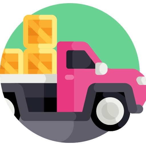 Грузовая машина бесплатно иконка