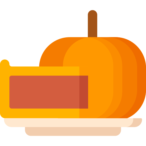 Pastel de calabaza icono gratis