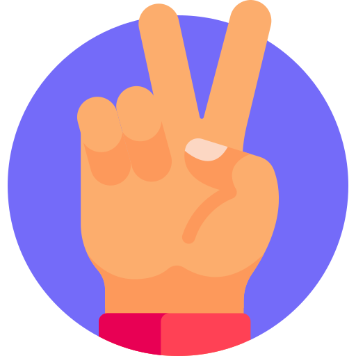 Peace symbol Detailed Flat Circular Flat icon