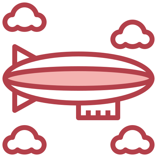 Dirigible icono gratis