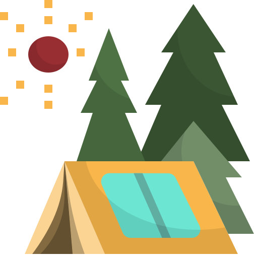 Campamento icono gratis