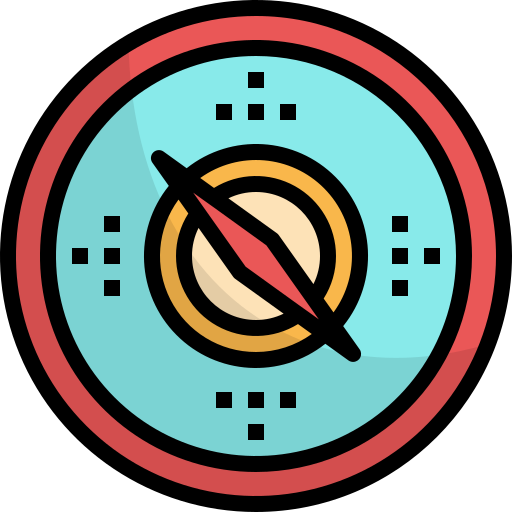 Compass - free icon