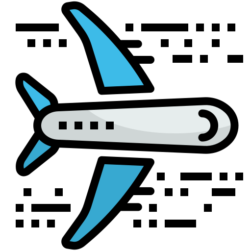 Aeroplano icono gratis