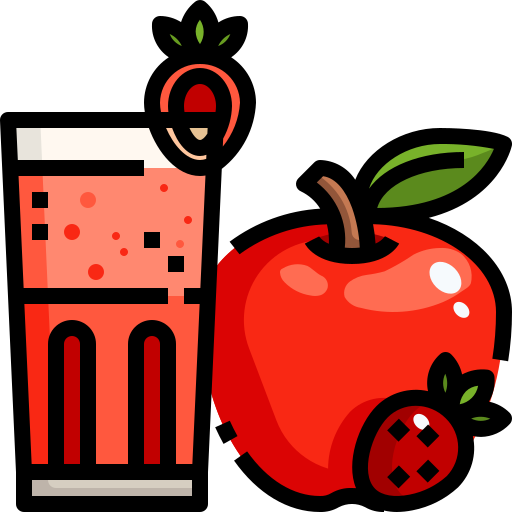 Zumo de manzana icono gratis