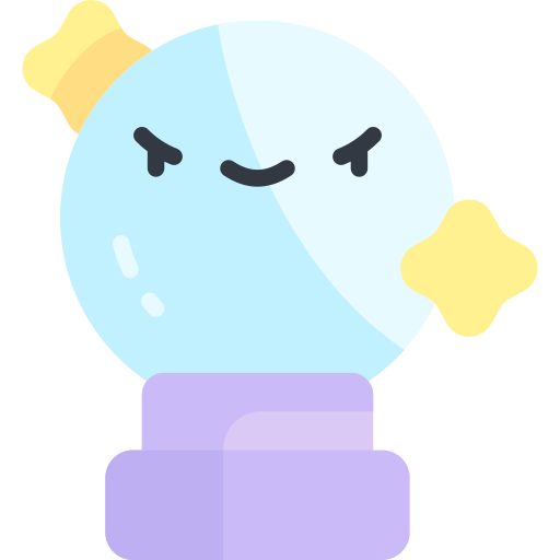 Crystal ball free icon Crystal ball free icon