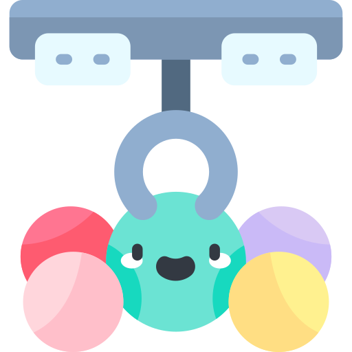 Claw machine Kawaii Flat icon