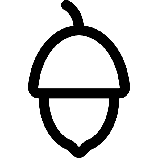 Acorn Basic Rounded Lineal icon