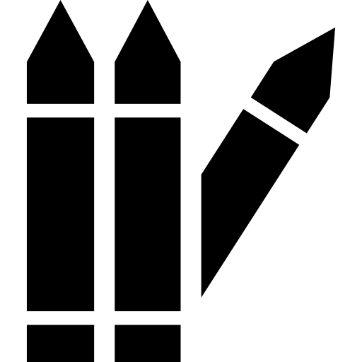 Карандаши бесплатно иконка