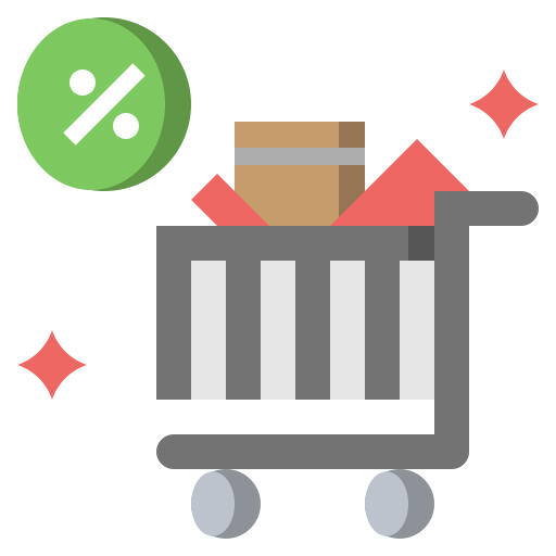 Shopping Cart Surang Flat Icon