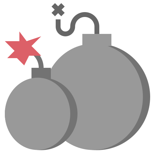 bombe atomique Icône gratuit