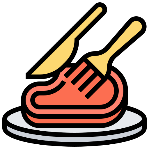 Steak - Free food icons