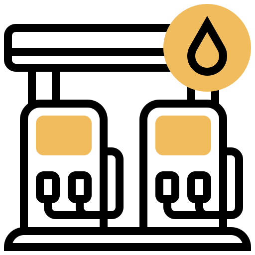 Gas station free icon Gas station free icon