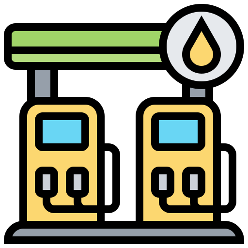 Gas station free icon Gas station free icon