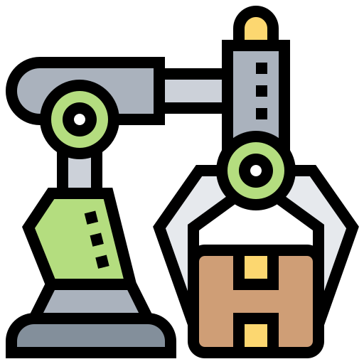 Robotic arm - free icon