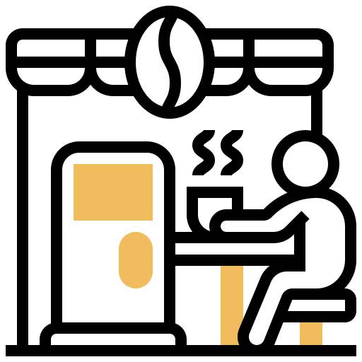 Coffee shop free icon Coffee shop free icon