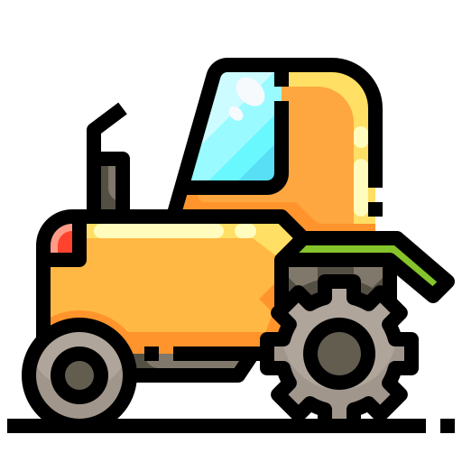 tractor icono gratis