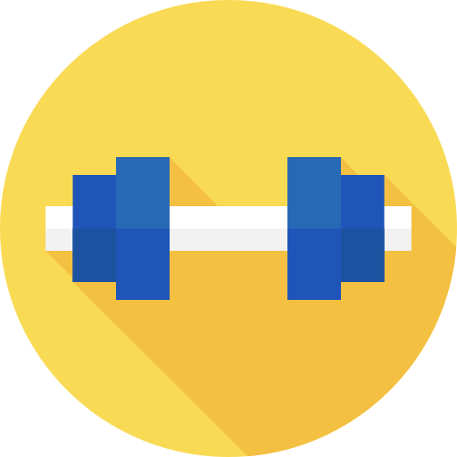 Dumbbell free icon