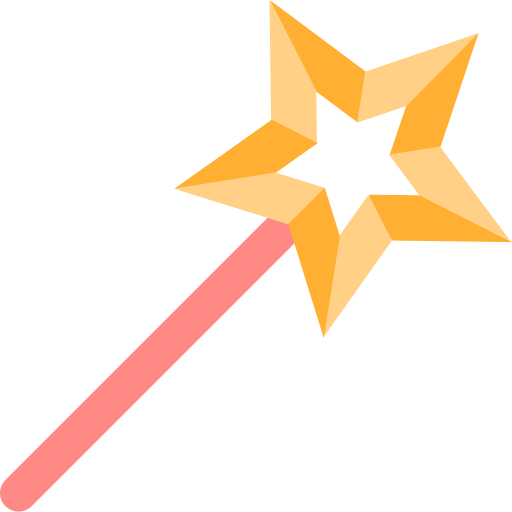 Magic wand free icon
