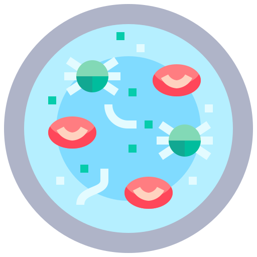 Bacteria Justicon Flat icon