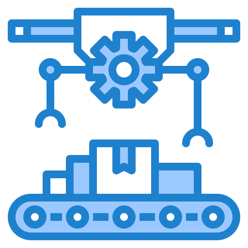 brazo robotico icono gratis