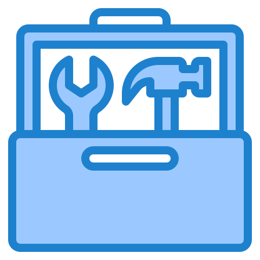 toolbox with tools icon