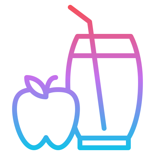 jugo de manzana icono gratis