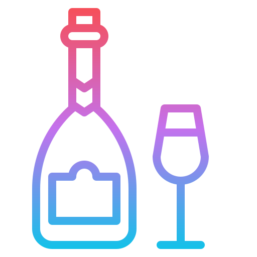 champán icono gratis