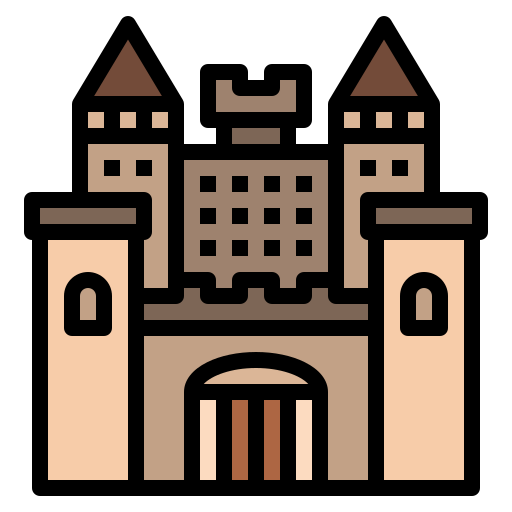 château Icône gratuit