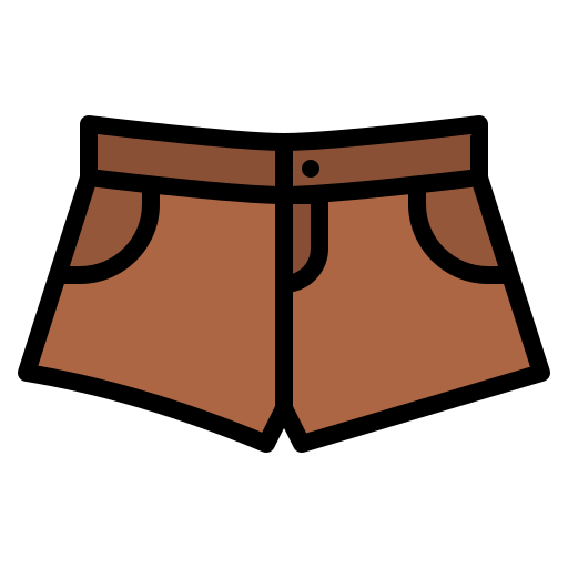 pantalones cortos icono gratis