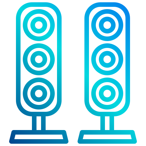 altavoces icono gratis