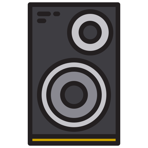 altavoces icono gratis