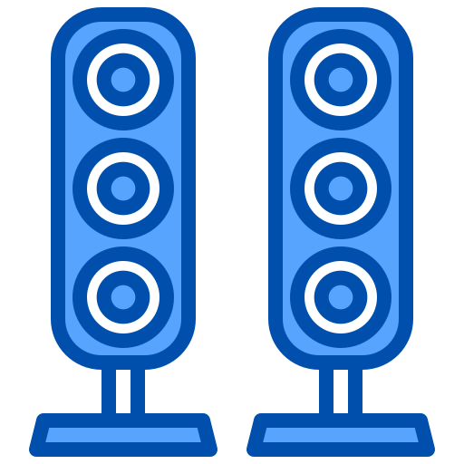 altavoces icono gratis