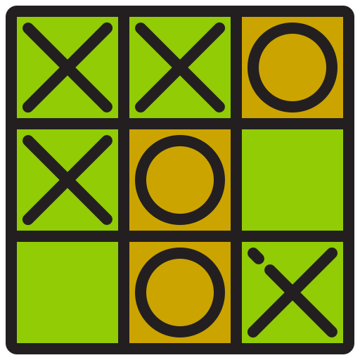 tic tac toe icono gratis