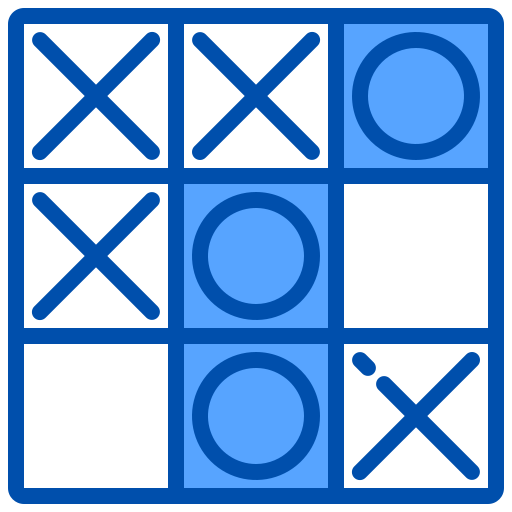 tic tac toe icono gratis