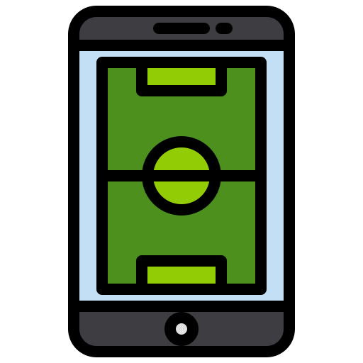 campo de fútbol icono gratis