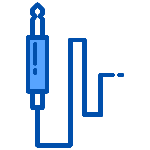 conector jack icono gratis