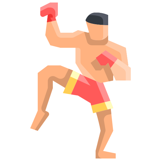 muay thai icono gratis