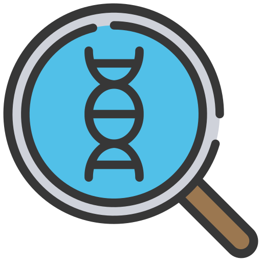 Dna Structure Juicy Fish Soft-fill Icon