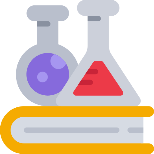 investigación científica icono gratis