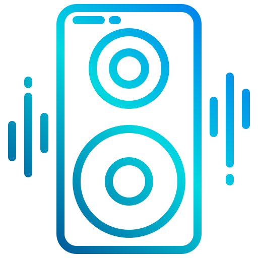 altavoz icono gratis