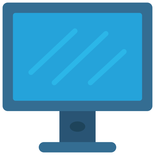 pantalla de la computadora icono gratis