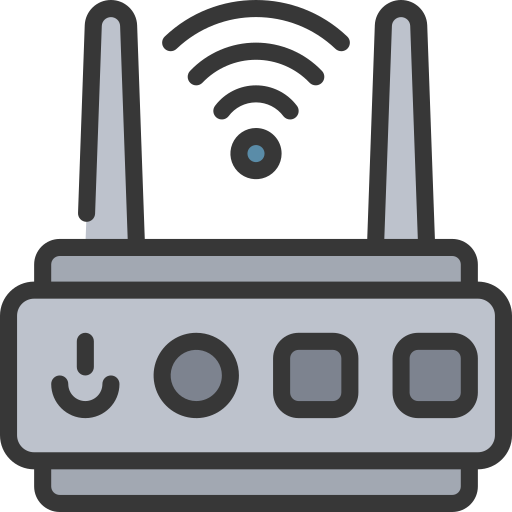 router inalámbrico icono gratis