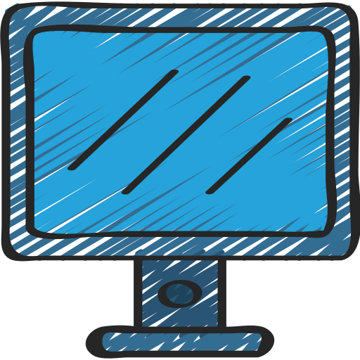 pantalla de la computadora icono gratis