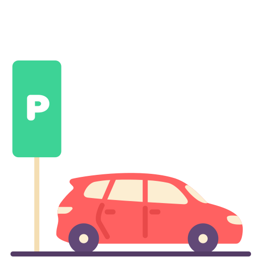 Parking - Free signaling icons