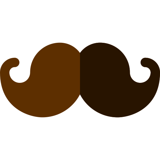 bigote icono gratis